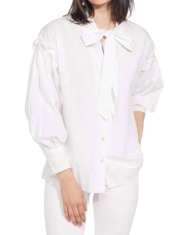 Viola Blouse In White