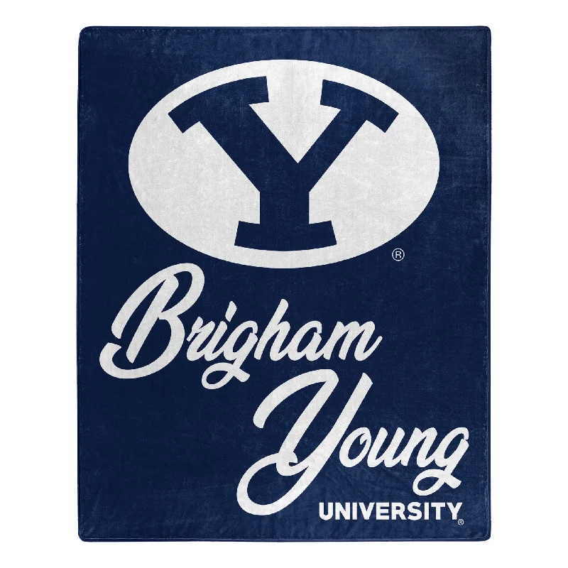 Synthetic fiber blend blankets for a budget - friendly choiceMicrofiber blankets that are durable and easy to care forBrigham Young Signature College Throw Blanket Synthetic fiber blend blankets for a budget - friendly choiceMicrofiber blankets that are durable and easy to care forBrigham Young Signature College Throw Blanket