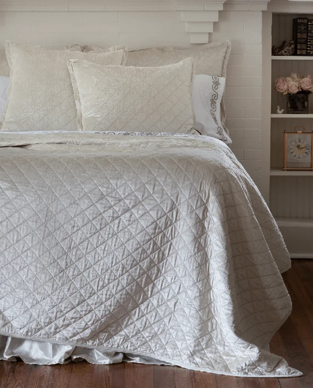 Microfiber blankets that are durable and easy to care forRayon from bamboo blankets for a silky and breathable feelChloe Ivory Velvet Bedding by Lili Alessandra Microfiber blankets that are durable and easy to care forRayon from bamboo blankets for a silky and breathable feelChloe Ivory Velvet Bedding by Lili Alessandra