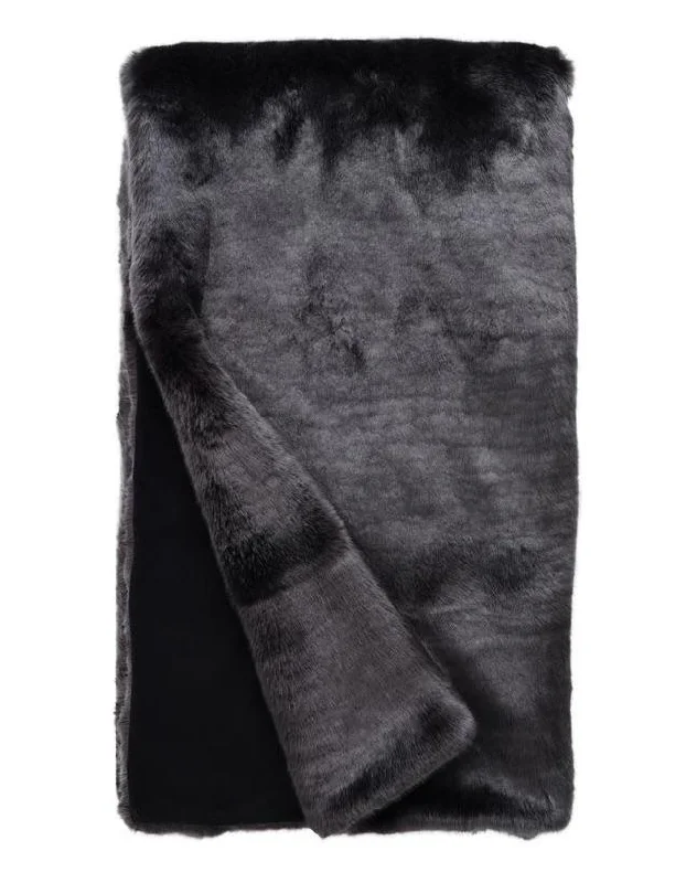 Rayon from bamboo blankets for a silky and breathable feelCotton blankets for breathability and a lightweight feelGraphite Mink Couture Faux Fur Throw Blanket by Fabulous Furs Rayon from bamboo blankets for a silky and breathable feelCotton blankets for breathability and a lightweight feelGraphite Mink Couture Faux Fur Throw Blanket by Fabulous Furs