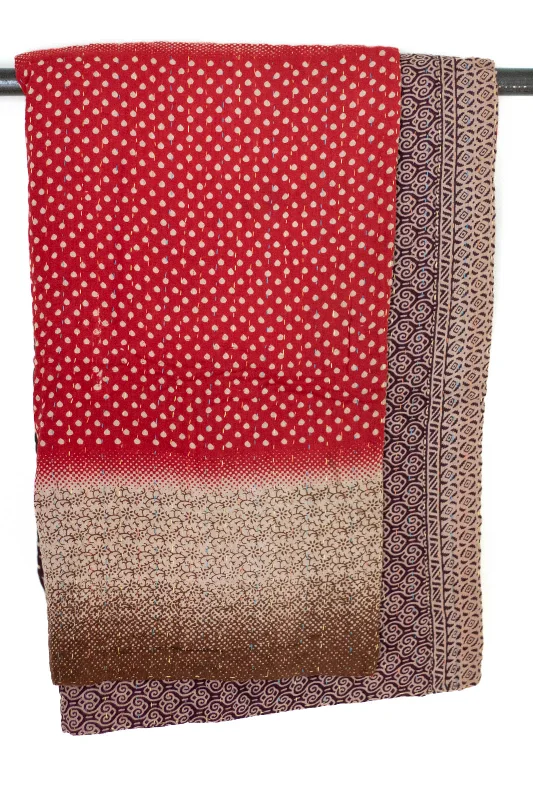 Fleece blankets for a cozy and plush textureRayon from bamboo blankets for a silky and breathable feelHeartfelt Kantha Throw Fleece blankets for a cozy and plush textureRayon from bamboo blankets for a silky and breathable feelHeartfelt Kantha Throw