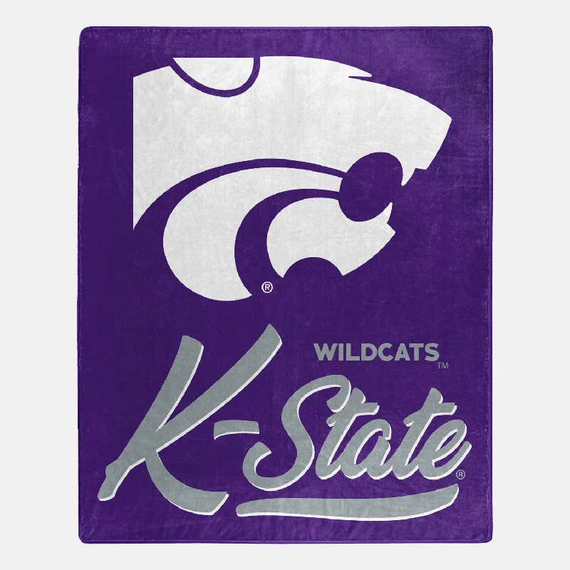 Fleece blankets for a cozy and plush textureQueen - size blankets for standard - sized bedsKansas State Signature College Throw Blanket Fleece blankets for a cozy and plush textureQueen - size blankets for standard - sized bedsKansas State Signature College Throw Blanket