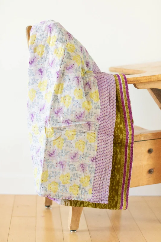 Acrylic blankets for a soft and affordable alternativeMohair blankets with a unique sheen and softnessKind No. 2 Kantha Mini Blanket