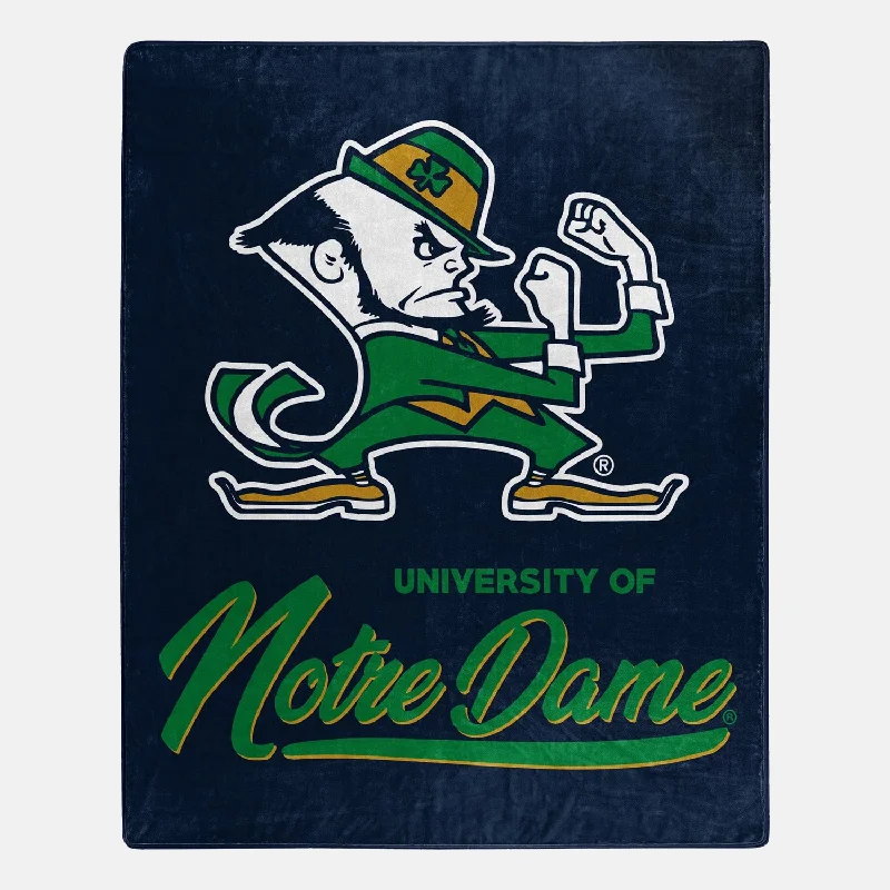 Wool blankets with natural warmth and insulationRecycled polyester blankets for an eco - conscious optionNotre Dame Signature College Throw Blanket Wool blankets with natural warmth and insulationRecycled polyester blankets for an eco - conscious optionNotre Dame Signature College Throw Blanket