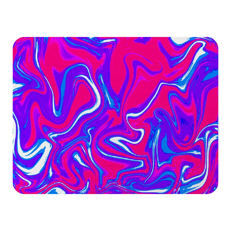 Rayon from bamboo blankets for a silky and breathable feelSilk blankets with a smooth and elegant touchPink & Blue Marble (Blanket)
