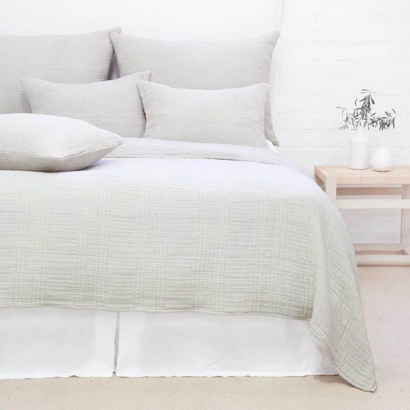 Queen - size blankets for standard - sized bedsAlpaca wool blankets for a hypoallergenic and warm optionArrowhead Mist Blankets by Pom Pom at Home