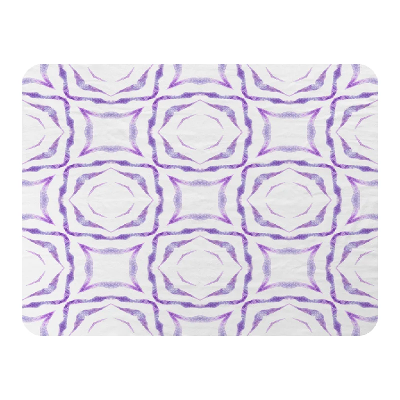 Queen - size blankets for standard - sized bedsBamboo fiber blankets with natural antibacterial propertiesPurple brilliant boho (Blanket) Queen - size blankets for standard - sized bedsBamboo fiber blankets with natural antibacterial propertiesPurple brilliant boho (Blanket)
