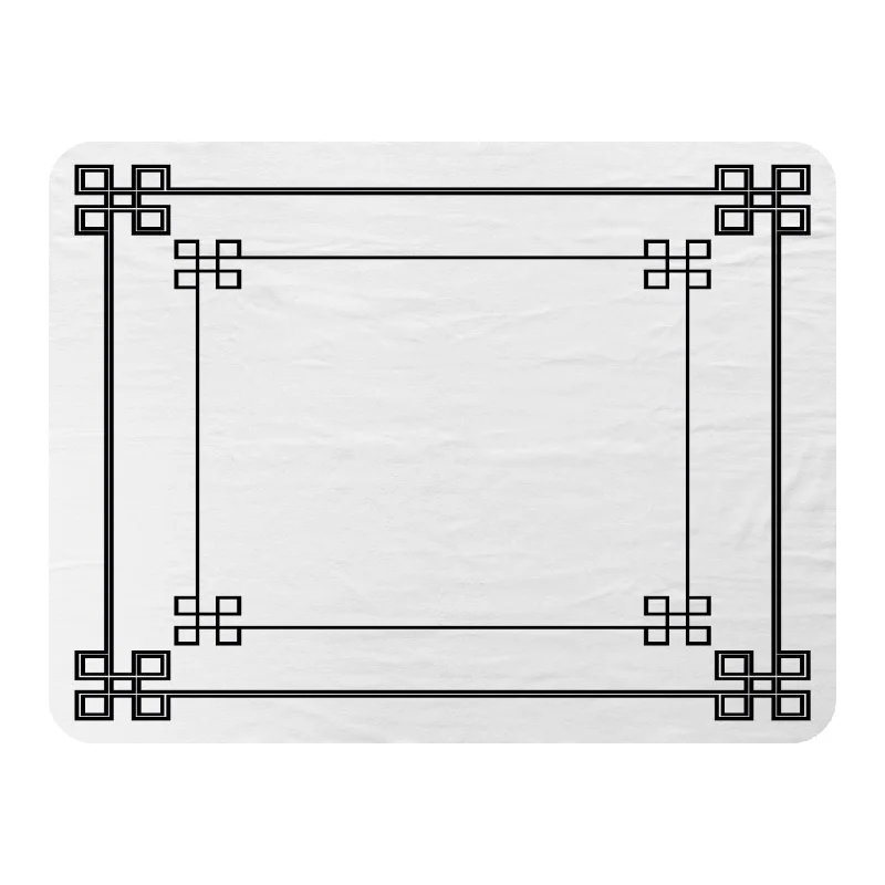 Rayon from bamboo blankets for a silky and breathable feelChenille blankets with a thick and fuzzy textureRoman Style Ornamental Frame (Blanket) Rayon from bamboo blankets for a silky and breathable feelChenille blankets with a thick and fuzzy textureRoman Style Ornamental Frame (Blanket)