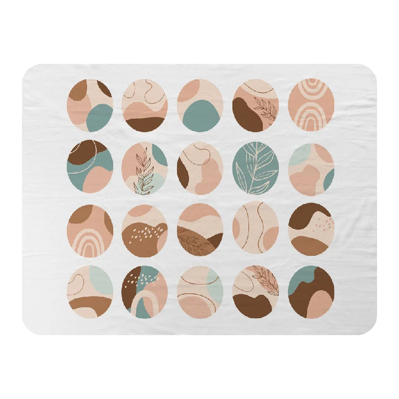 King - size blankets to cover large beds comfortablyCotton blankets for breathability and a lightweight feelRound texture and floral icons in pastel colours (Blanket) King - size blankets to cover large beds comfortablyCotton blankets for breathability and a lightweight feelRound texture and floral icons in pastel colours (Blanket)