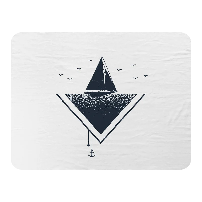 Rayon from bamboo blankets for a silky and breathable feelMohair blankets with a unique sheen and softnessSailboat at Sea (Blanket) Rayon from bamboo blankets for a silky and breathable feelMohair blankets with a unique sheen and softnessSailboat at Sea (Blanket)