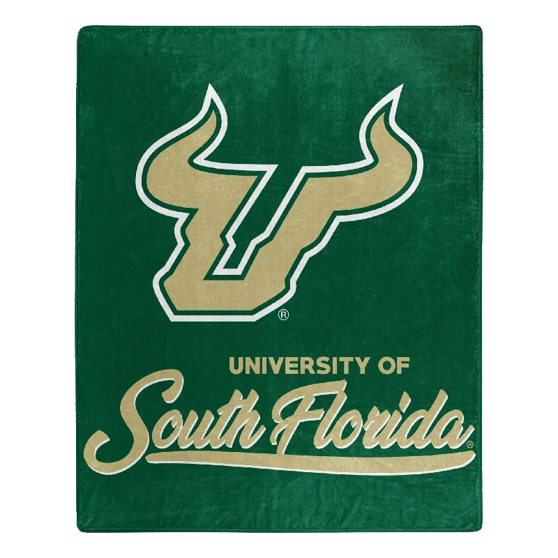 King - size blankets to cover large beds comfortablyWool blankets with natural warmth and insulationUSF Signature College Throw Blanket