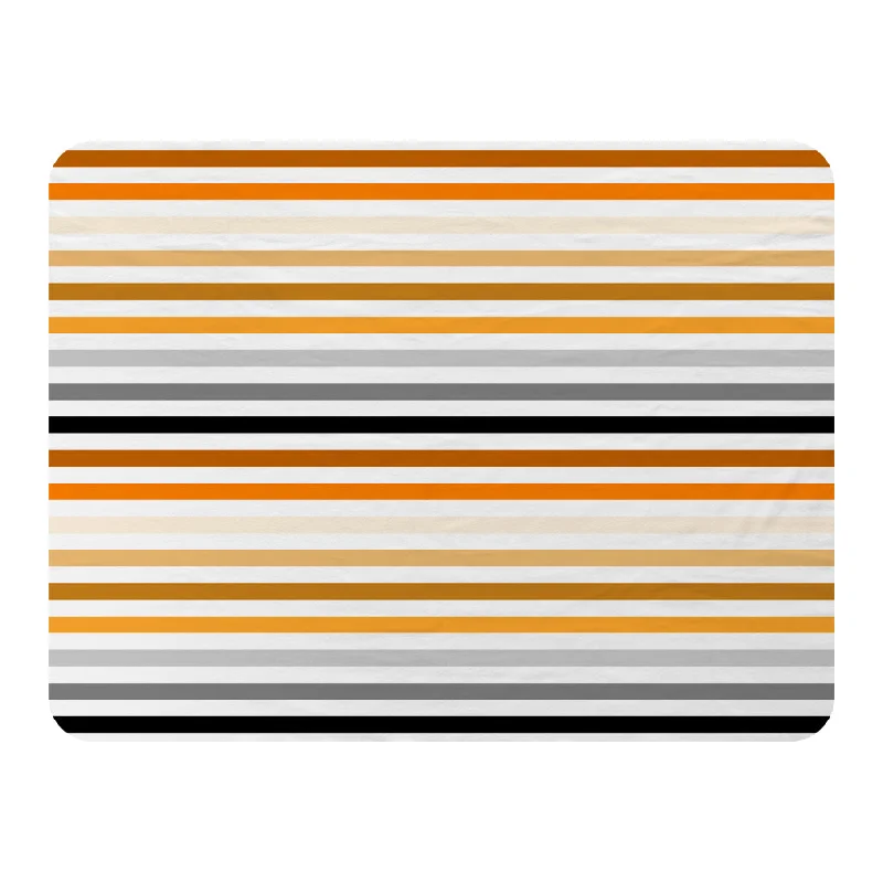 Silk blankets with a smooth and elegant touchAlpaca wool blankets for a hypoallergenic and warm optionstriped pattern, orange black gray beige and brown (Blanket) Silk blankets with a smooth and elegant touchAlpaca wool blankets for a hypoallergenic and warm optionstriped pattern, orange black gray beige and brown (Blanket)