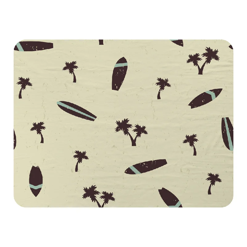King - size blankets to cover large beds comfortablySilk blankets with a smooth and elegant touchSurf Board & Palm Silhouettes (Blanket) King - size blankets to cover large beds comfortablySilk blankets with a smooth and elegant touchSurf Board & Palm Silhouettes (Blanket)