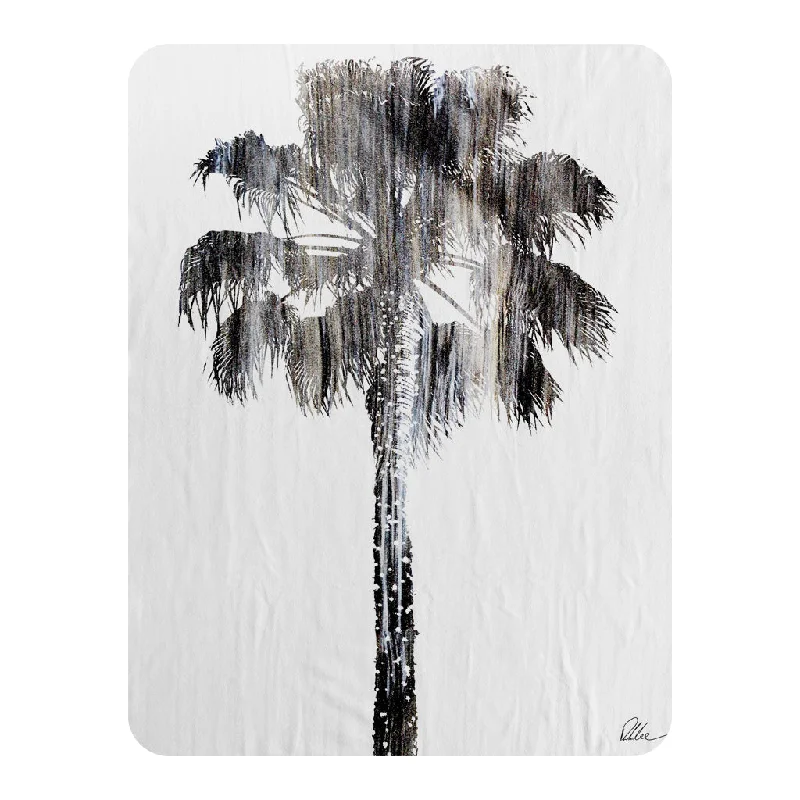 Synthetic fiber blend blankets for a budget - friendly choiceQueen - size blankets for standard - sized bedsTall palm (Blanket) Synthetic fiber blend blankets for a budget - friendly choiceQueen - size blankets for standard - sized bedsTall palm (Blanket)
