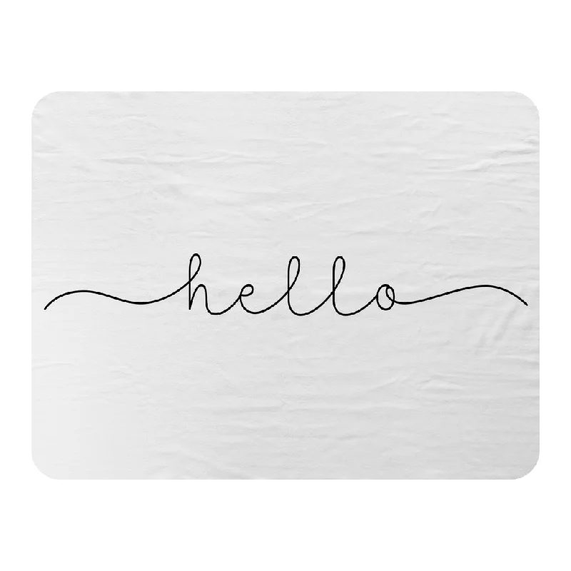 Silk blankets with a smooth and elegant touchSynthetic fiber blend blankets for a budget - friendly choiceText Hello (Blanket) Silk blankets with a smooth and elegant touchSynthetic fiber blend blankets for a budget - friendly choiceText Hello (Blanket)