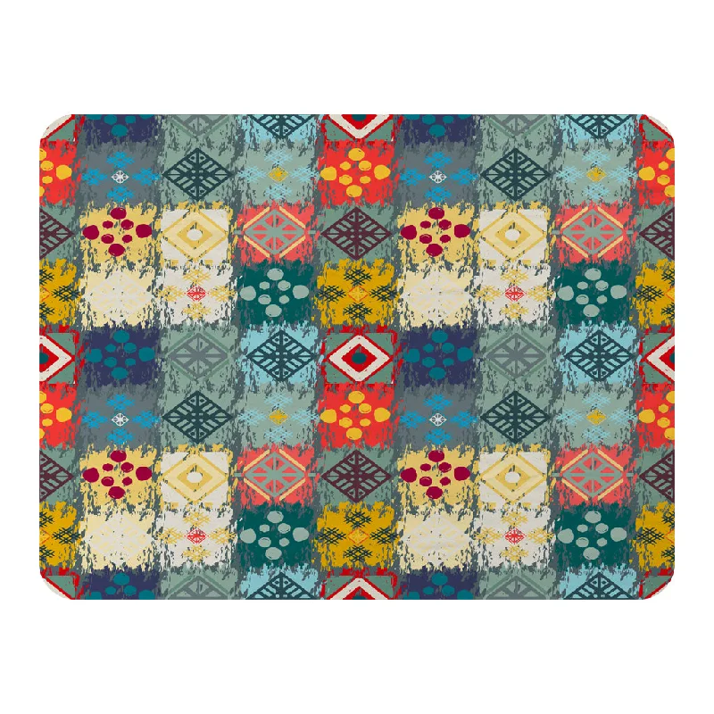 Alpaca wool blankets for a hypoallergenic and warm optionQueen - size blankets for standard - sized bedsTribal art boho (Blanket)