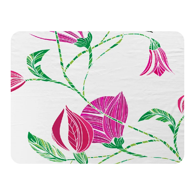 Chenille blankets with a thick and fuzzy textureKing - size blankets to cover large beds comfortablyTulips (Blanket) Chenille blankets with a thick and fuzzy textureKing - size blankets to cover large beds comfortablyTulips (Blanket)