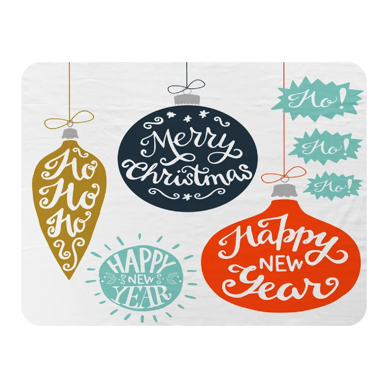 Bamboo fiber blankets with natural antibacterial propertiesRayon from bamboo blankets for a silky and breathable feelVintage christmas baubles with merry christmas (blanket) Bamboo fiber blankets with natural antibacterial propertiesRayon from bamboo blankets for a silky and breathable feelVintage christmas baubles with merry christmas (blanket)