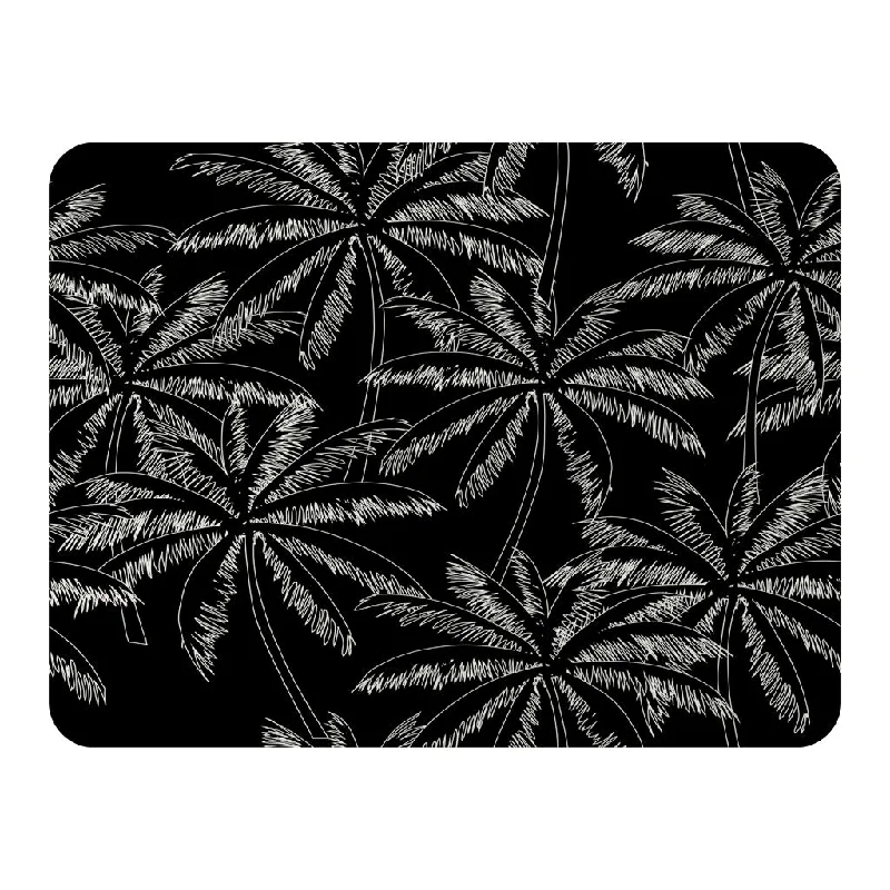 Mohair blankets with a unique sheen and softnessBamboo fiber blankets with natural antibacterial propertiesWhite Palm Trees on Black (Blanket) Mohair blankets with a unique sheen and softnessBamboo fiber blankets with natural antibacterial propertiesWhite Palm Trees on Black (Blanket)