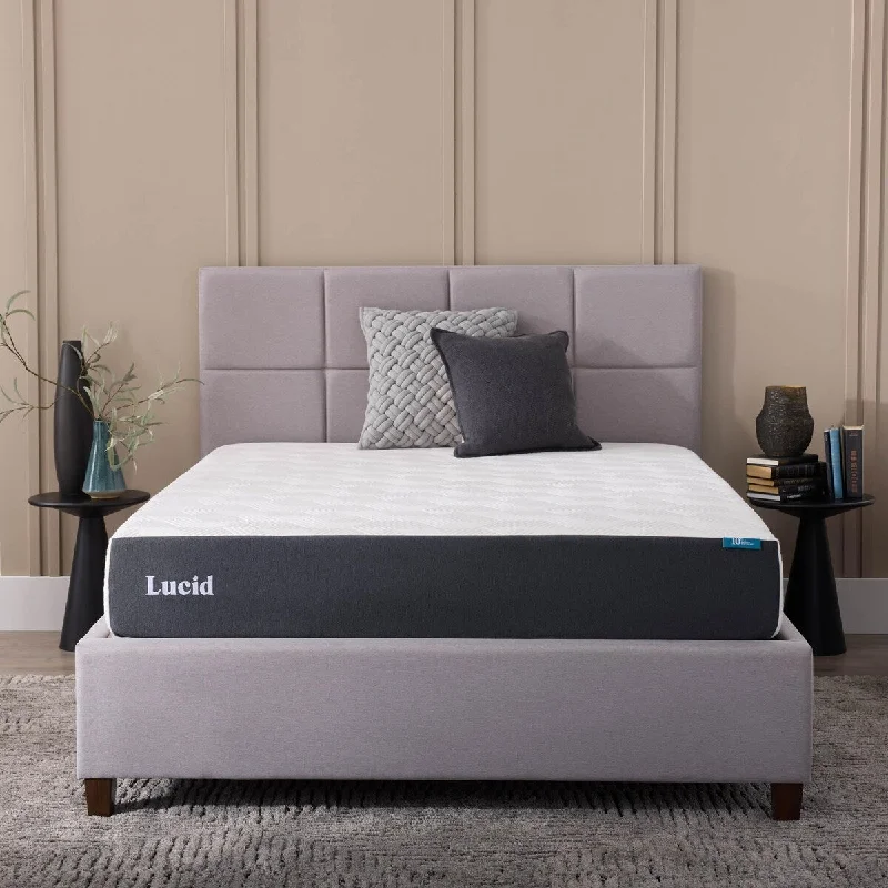 Gel - infused memory foam mattresses for cooler sleepPolyester - foam mattresses for budget - friendly options10 Inch Memory Foam Mattress - Medium Feel - Bamboo Charcoal and Gel Infusion - Hypoallergenic - Bed in a Box - Pressure Relief Gel - infused memory foam mattresses for cooler sleepPolyester - foam mattresses for budget - friendly options10 Inch Memory Foam Mattress - Medium Feel - Bamboo Charcoal and Gel Infusion - Hypoallergenic - Bed in a Box - Pressure Relief