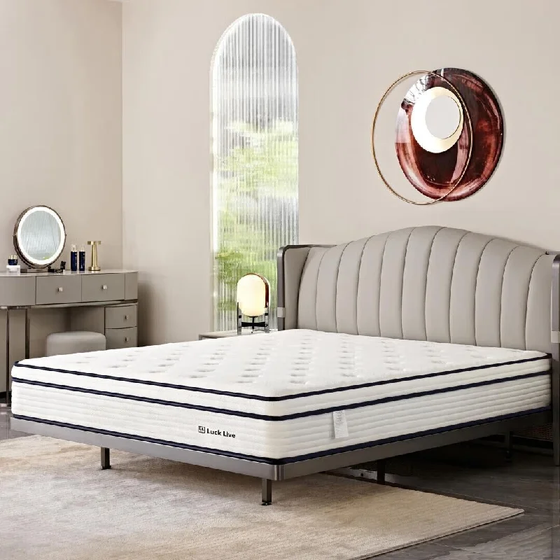 Polyester - foam mattresses for budget - friendly optionsKing - size mattresses for spacious master bedrooms12 inch Gel Memory Foam Independent Bagged Spring Mattress in a Box Polyester - foam mattresses for budget - friendly optionsKing - size mattresses for spacious master bedrooms12 inch Gel Memory Foam Independent Bagged Spring Mattress in a Box