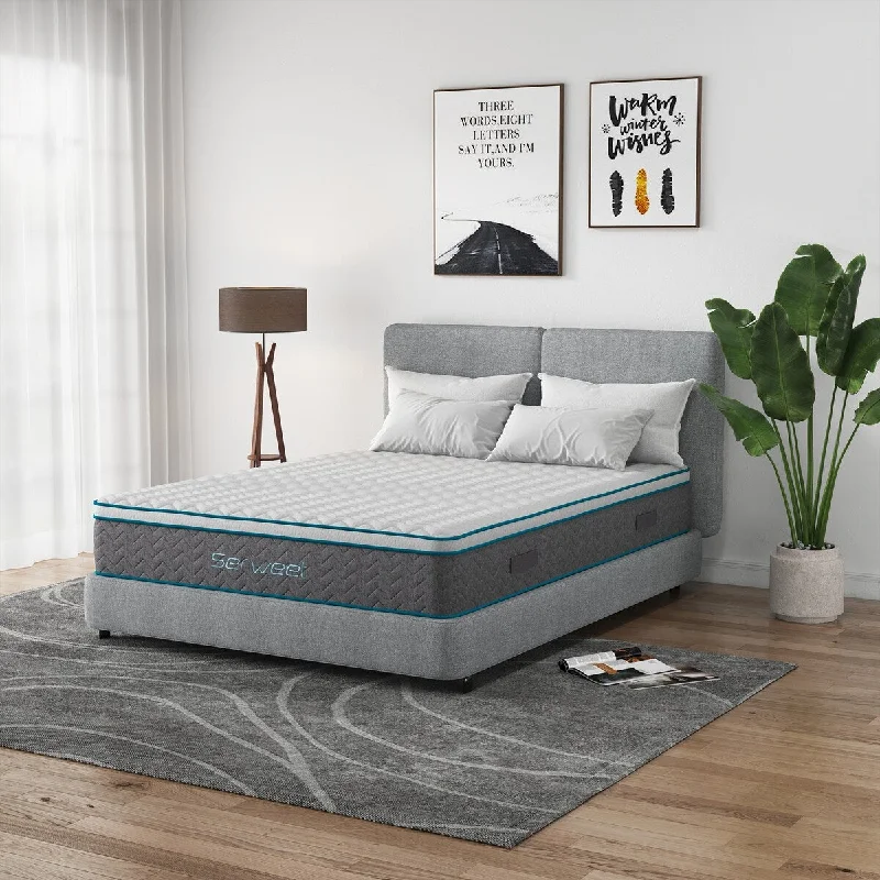 Bamboo - charcoal infused mattresses for odor absorptionLatex mattresses with natural bounce and breathability12 Inch Innerspring Hybrid Mattress in a Box, Individually Pocket Coils for Motion Isolation ,Full Bed for Back Pain Bamboo - charcoal infused mattresses for odor absorptionLatex mattresses with natural bounce and breathability12 Inch Innerspring Hybrid Mattress in a Box, Individually Pocket Coils for Motion Isolation ,Full Bed for Back Pain