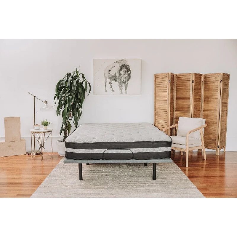 Latex mattresses with natural bounce and breathabilityMemory foam mattresses for pressure relief and contouring12 Inch Soft Innerspring and Quilted Foam Box Top Queen Mattress