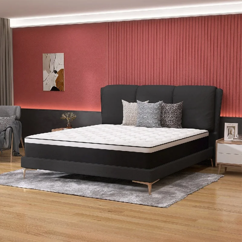 Polyester - foam mattresses for budget - friendly optionsHybrid mattresses combining foam and innerspring technology12" Medium Pocket Spring Hybrid Mattress with CertiPUR-US Certified Foam Layer Polyester - foam mattresses for budget - friendly optionsHybrid mattresses combining foam and innerspring technology12" Medium Pocket Spring Hybrid Mattress with CertiPUR-US Certified Foam Layer