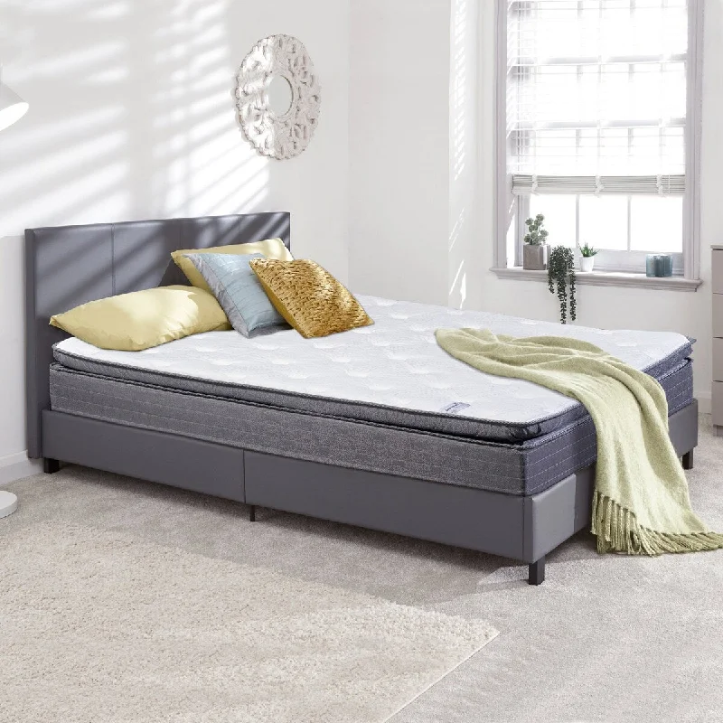Hybrid mattresses combining foam and innerspring technologyKing - size mattresses for spacious master bedrooms13-Inch Foam Encased Soft Pillow Top Hybrid Contouring Comfort innerspring mattress. Hybrid mattresses combining foam and innerspring technologyKing - size mattresses for spacious master bedrooms13-Inch Foam Encased Soft Pillow Top Hybrid Contouring Comfort innerspring mattress.