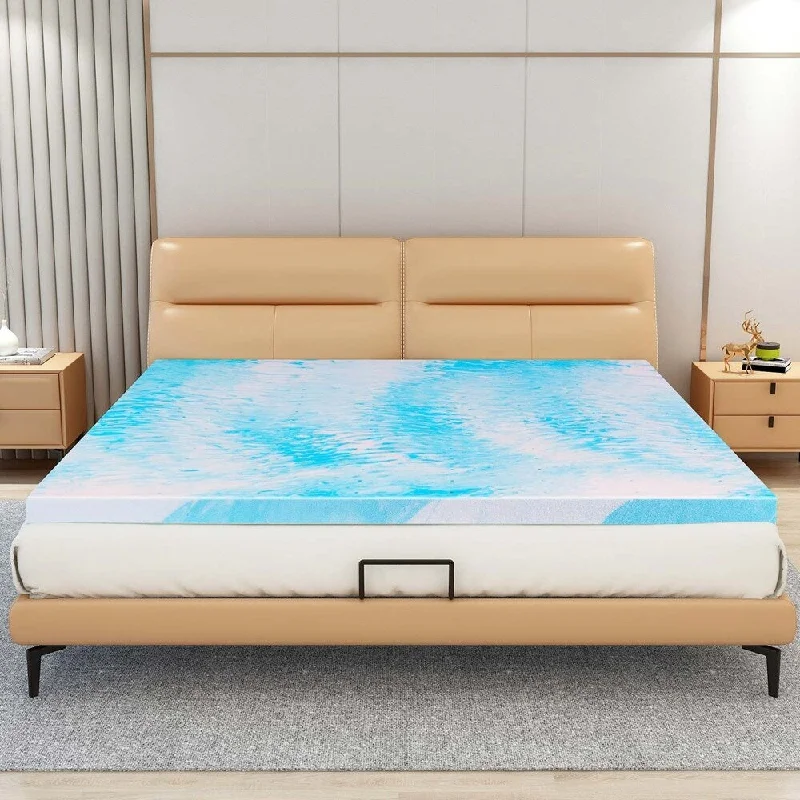 Organic cotton mattresses for a chemical - free sleep surfaceMemory foam mattresses for pressure relief and contouring2" Cool Swirl Gel Memory Foam Mattress Topper Organic cotton mattresses for a chemical - free sleep surfaceMemory foam mattresses for pressure relief and contouring2" Cool Swirl Gel Memory Foam Mattress Topper