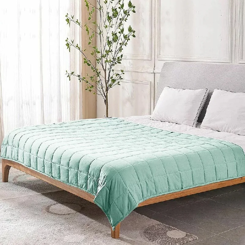Silk blankets with a smooth and elegant touchMohair blankets with a unique sheen and softness20lbs Weighted Blanket Green Silk blankets with a smooth and elegant touchMohair blankets with a unique sheen and softness20lbs Weighted Blanket Green
