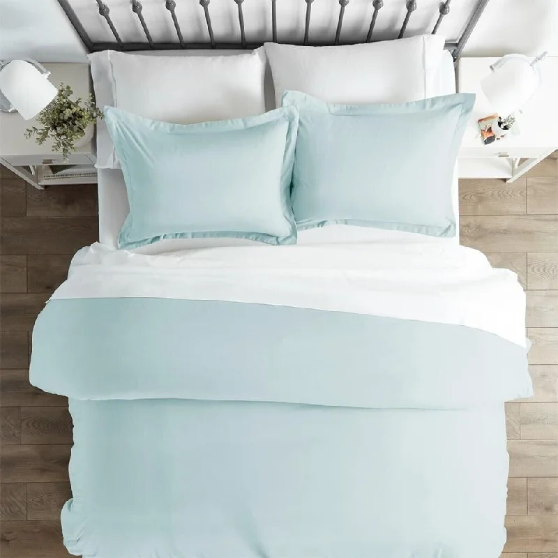 Silk blankets with a smooth and elegant touchAlpaca wool blankets for a hypoallergenic and warm option3pc Full/Queen Ultra Soft Duvet Cover Set Aqua