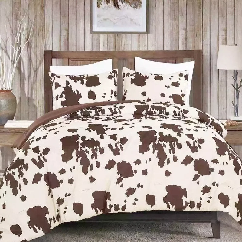 Bamboo fiber blankets with natural antibacterial propertiesAlpaca wool blankets for a hypoallergenic and warm option3pc Queen Rustic Cowhide Brown Comforter Set Brown Bamboo fiber blankets with natural antibacterial propertiesAlpaca wool blankets for a hypoallergenic and warm option3pc Queen Rustic Cowhide Brown Comforter Set Brown