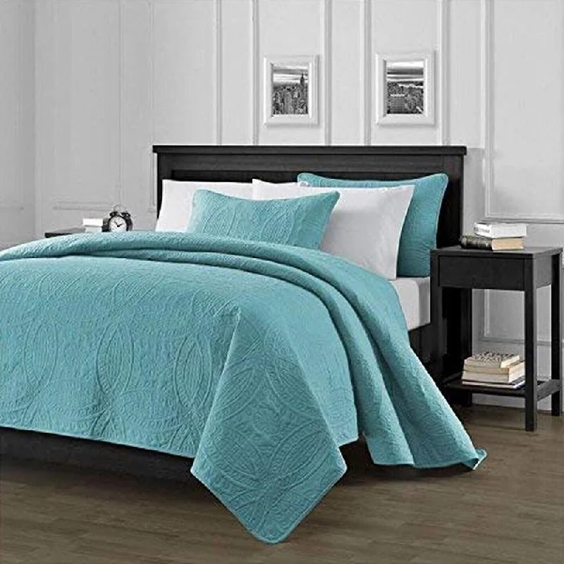 Rayon from bamboo blankets for a silky and breathable feelAlpaca wool blankets for a hypoallergenic and warm option3pc Queen Size Oversized Bedspread Coverlet Set Turquoise Rayon from bamboo blankets for a silky and breathable feelAlpaca wool blankets for a hypoallergenic and warm option3pc Queen Size Oversized Bedspread Coverlet Set Turquoise