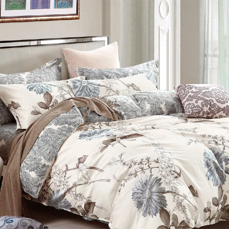 Fleece blankets for a cozy and plush textureMicrofiber blankets that are durable and easy to care for5pc Full 100% Cotton Bedding Set Daisy Silhouette Beige Fleece blankets for a cozy and plush textureMicrofiber blankets that are durable and easy to care for5pc Full 100% Cotton Bedding Set Daisy Silhouette Beige