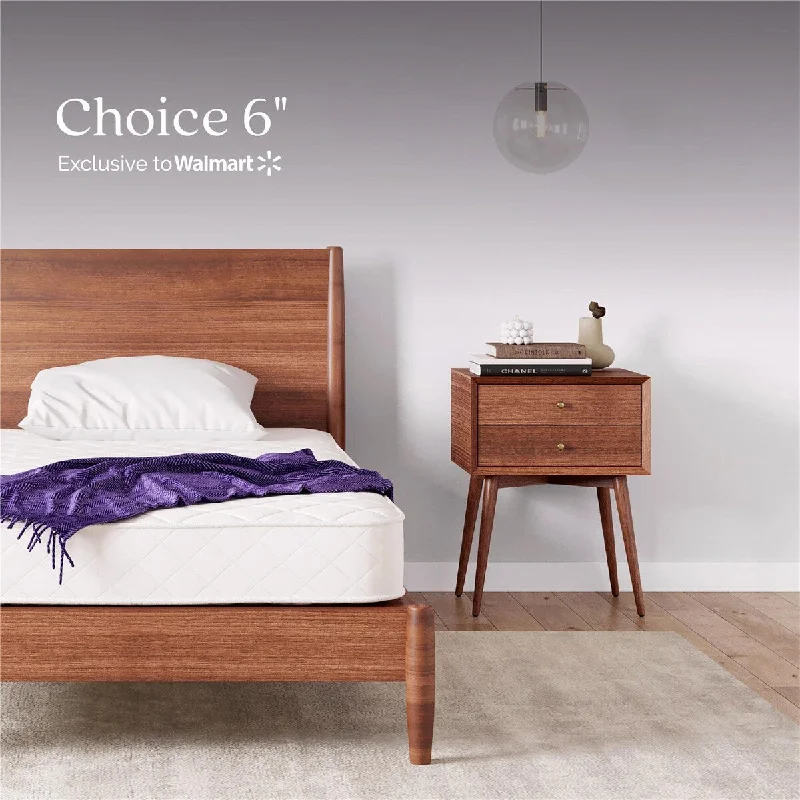 Latex mattresses with natural bounce and breathabilityHybrid mattresses combining foam and innerspring technology6" Bonnell Coil Mattress in a Box Twin Latex mattresses with natural bounce and breathabilityHybrid mattresses combining foam and innerspring technology6" Bonnell Coil Mattress in a Box Twin