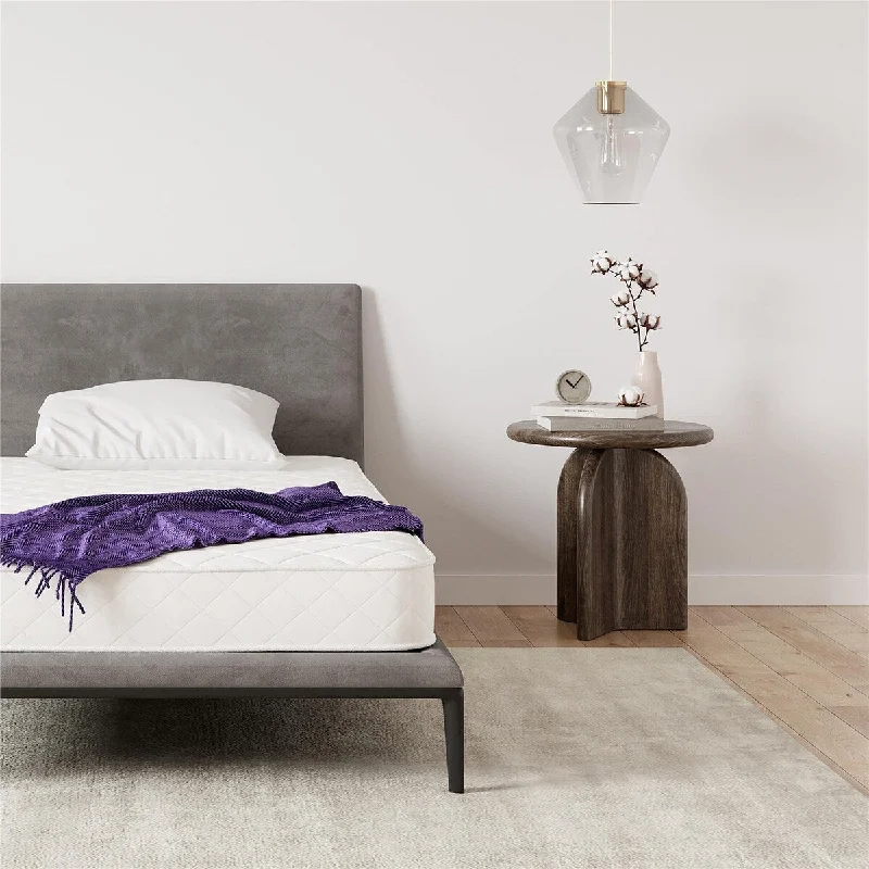 King - size mattresses for spacious master bedroomsOrganic cotton mattresses for a chemical - free sleep surface6" Coil Mattress made with CertiPUR-US® certified foam , Twin,White King - size mattresses for spacious master bedroomsOrganic cotton mattresses for a chemical - free sleep surface6" Coil Mattress made with CertiPUR-US® certified foam , Twin,White