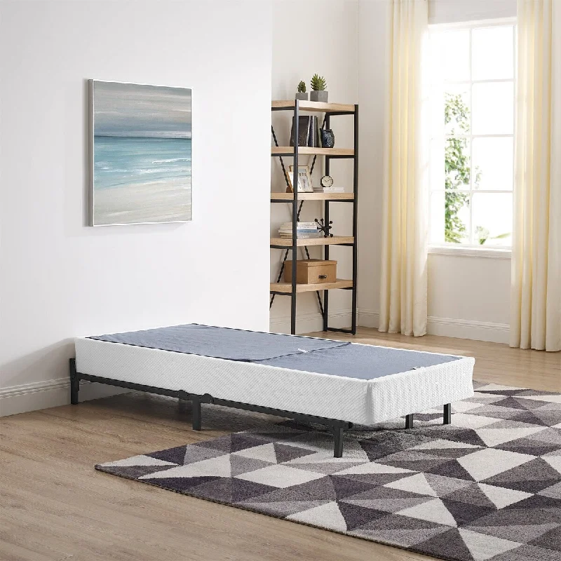 Latex mattresses with natural bounce and breathabilityMemory foam mattresses for pressure relief and contouring7.5" Half-Fold Metal Box Spring, Twin Latex mattresses with natural bounce and breathabilityMemory foam mattresses for pressure relief and contouring7.5" Half-Fold Metal Box Spring, Twin