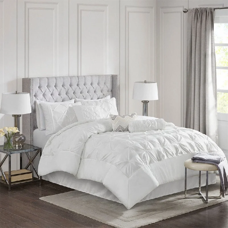Acrylic blankets for a soft and affordable alternativeChenille blankets with a thick and fuzzy texture7pc Full Size Embroidery Tufted Comforter Set White Acrylic blankets for a soft and affordable alternativeChenille blankets with a thick and fuzzy texture7pc Full Size Embroidery Tufted Comforter Set White