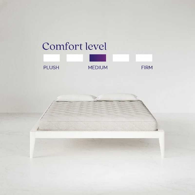 Gel - infused memory foam mattresses for cooler sleepNatural latex and organic cotton blend mattresses8 Inch Reversible Innerspring Mattress Full Gel - infused memory foam mattresses for cooler sleepNatural latex and organic cotton blend mattresses8 Inch Reversible Innerspring Mattress Full