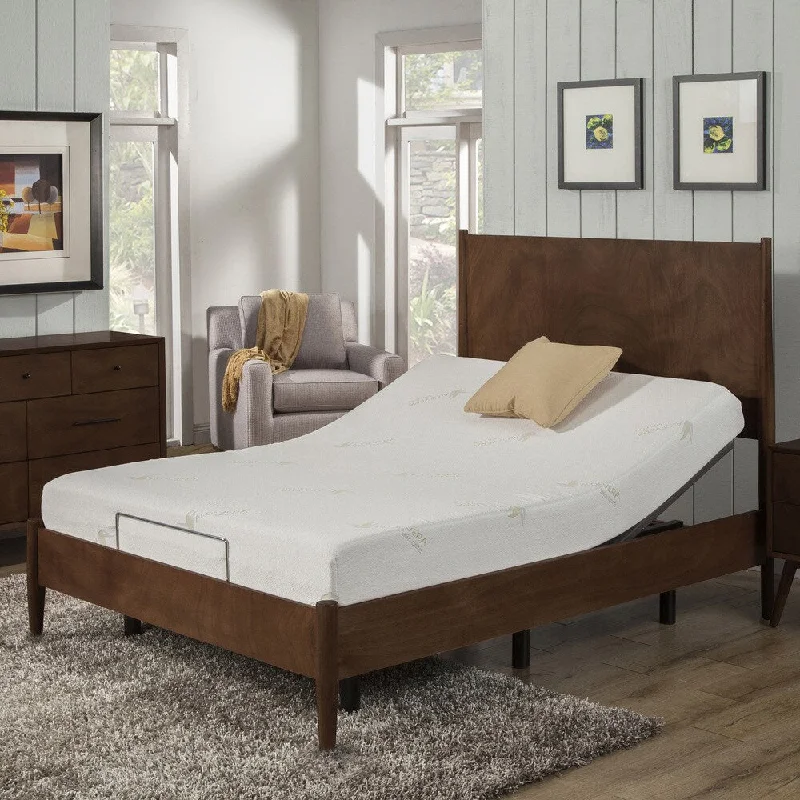 King - size mattresses for spacious master bedroomsPolyester - foam mattresses for budget - friendly optionsAC Pacific 8-inch Twin XL-size Aloe Vera Memory Foam Mattress and Adjustable Bed Base Set King - size mattresses for spacious master bedroomsPolyester - foam mattresses for budget - friendly optionsAC Pacific 8-inch Twin XL-size Aloe Vera Memory Foam Mattress and Adjustable Bed Base Set