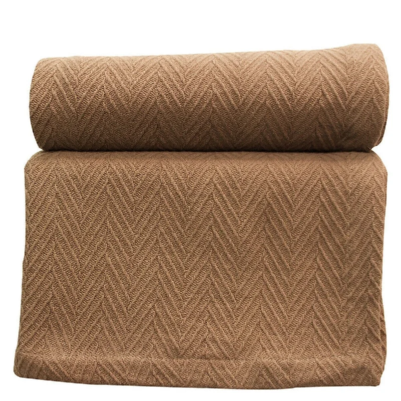 Queen - size blankets for standard - sized bedsFleece blankets for a cozy and plush textureAll Season Cotton Chevron Weave Blanket King Taupe Queen - size blankets for standard - sized bedsFleece blankets for a cozy and plush textureAll Season Cotton Chevron Weave Blanket King Taupe