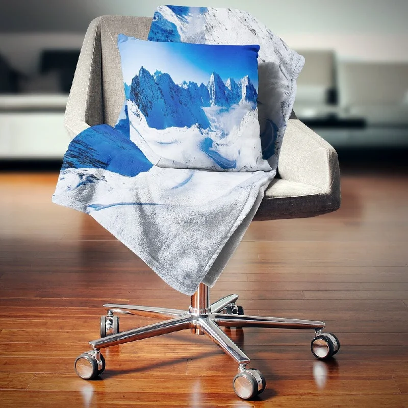 Acrylic blankets for a soft and affordable alternativeRayon from bamboo blankets for a silky and breathable feelDesignart 'Blue Winter Mountains' Photography Throw Blanket