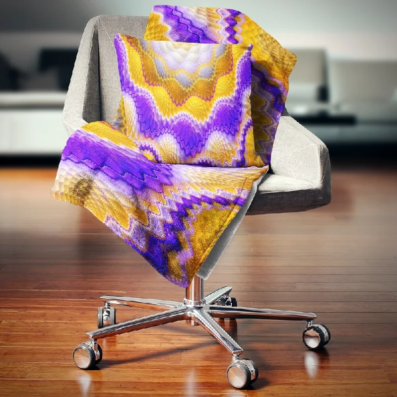 Wool blankets with natural warmth and insulationCotton blankets for breathability and a lightweight feelDesignart 'Blue Yellow Snake Skin Flower' Abstract Throw Blanket Wool blankets with natural warmth and insulationCotton blankets for breathability and a lightweight feelDesignart 'Blue Yellow Snake Skin Flower' Abstract Throw Blanket