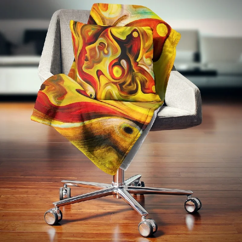 Acrylic blankets for a soft and affordable alternativeCotton blankets for breathability and a lightweight feelDesignart 'Butterfly s Emotions' Abstract Throw Blanket