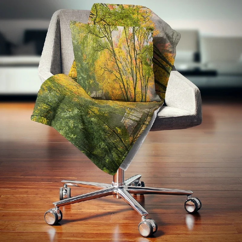 King - size blankets to cover large beds comfortablyMicrofiber blankets that are durable and easy to care forDesignart 'Canopy of Maple Trees in Fall' Floral Photo Throw Blanket King - size blankets to cover large beds comfortablyMicrofiber blankets that are durable and easy to care forDesignart 'Canopy of Maple Trees in Fall' Floral Photo Throw Blanket
