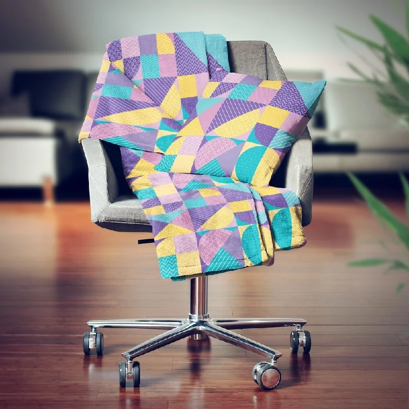 Linen blankets with a rustic and textured lookLinen blankets with a rustic and textured lookDesignart' Geometrical Pastel Abstract I' Modern Throw Blanket - 71x59 Linen blankets with a rustic and textured lookLinen blankets with a rustic and textured lookDesignart' Geometrical Pastel Abstract I' Modern Throw Blanket - 71x59