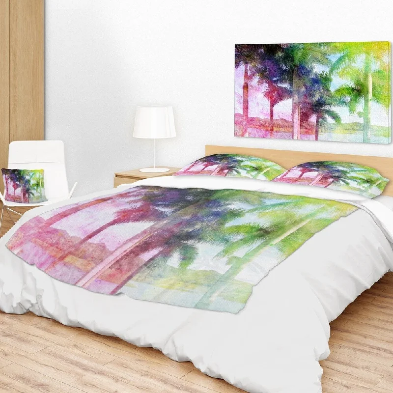 Acrylic blankets for a soft and affordable alternativeMicrofiber blankets that are durable and easy to care forDesignart 'Green Retro Palm Trees' Landscape Painting Throw Blanket Acrylic blankets for a soft and affordable alternativeMicrofiber blankets that are durable and easy to care forDesignart 'Green Retro Palm Trees' Landscape Painting Throw Blanket