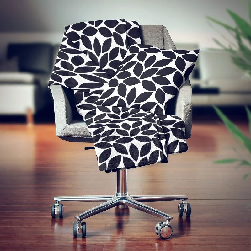 Rayon from bamboo blankets for a silky and breathable feelWool blankets with natural warmth and insulationDesignart' Monochrome Geometric XII' Modern Throw Blanket - 71x59 Rayon from bamboo blankets for a silky and breathable feelWool blankets with natural warmth and insulationDesignart' Monochrome Geometric XII' Modern Throw Blanket - 71x59