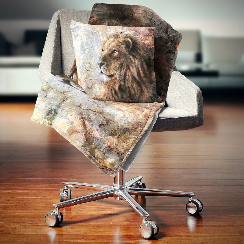 Fleece blankets for a cozy and plush textureKing - size blankets to cover large beds comfortablyDesignart 'Peaceful Lion' Animal Throw Blanket Fleece blankets for a cozy and plush textureKing - size blankets to cover large beds comfortablyDesignart 'Peaceful Lion' Animal Throw Blanket